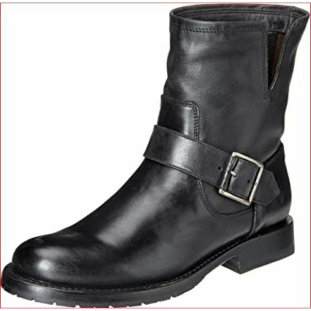 Frye women Natalie boots B 3470545 8013524 114549 leather black sz 5.5 $289